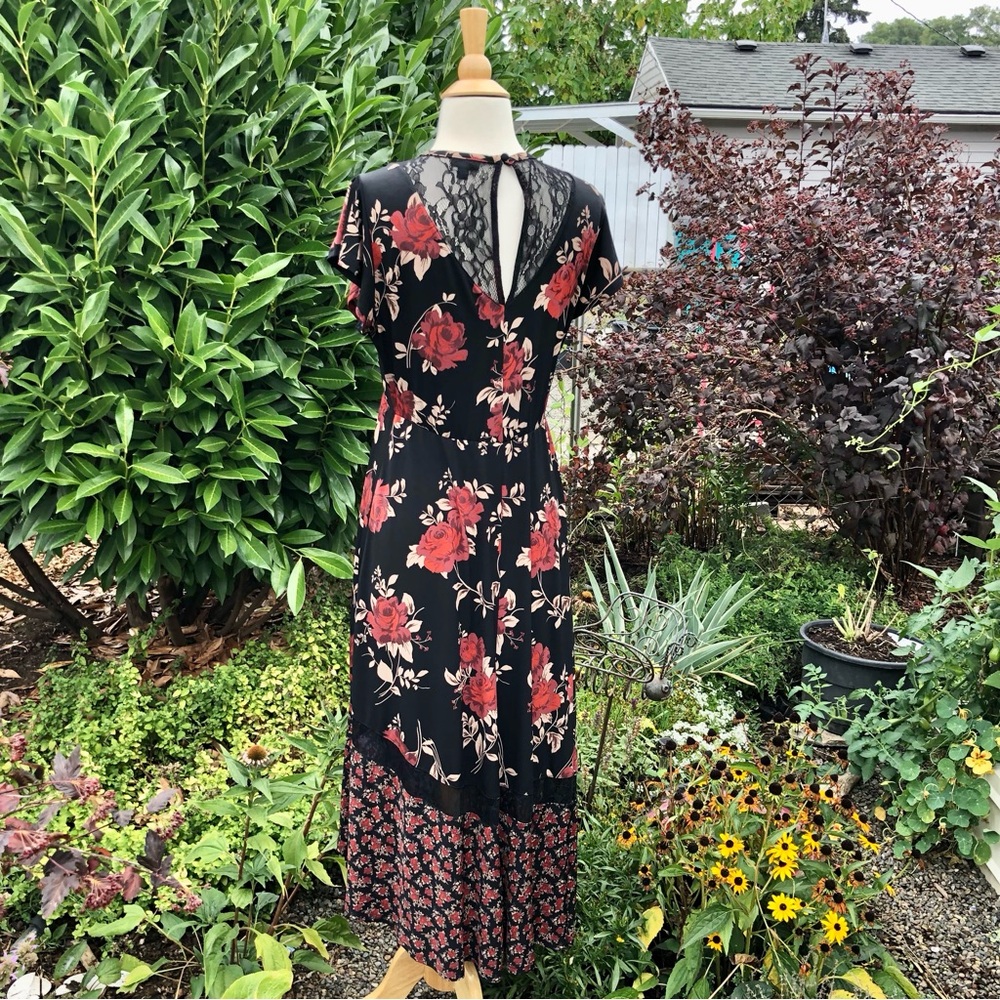 Torrid Midi Studio Knit Asymmetrical Dress - Picture 11 of 12